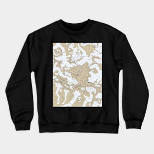 Everest Summit Contour Elevation Crewneck Sweatshirt